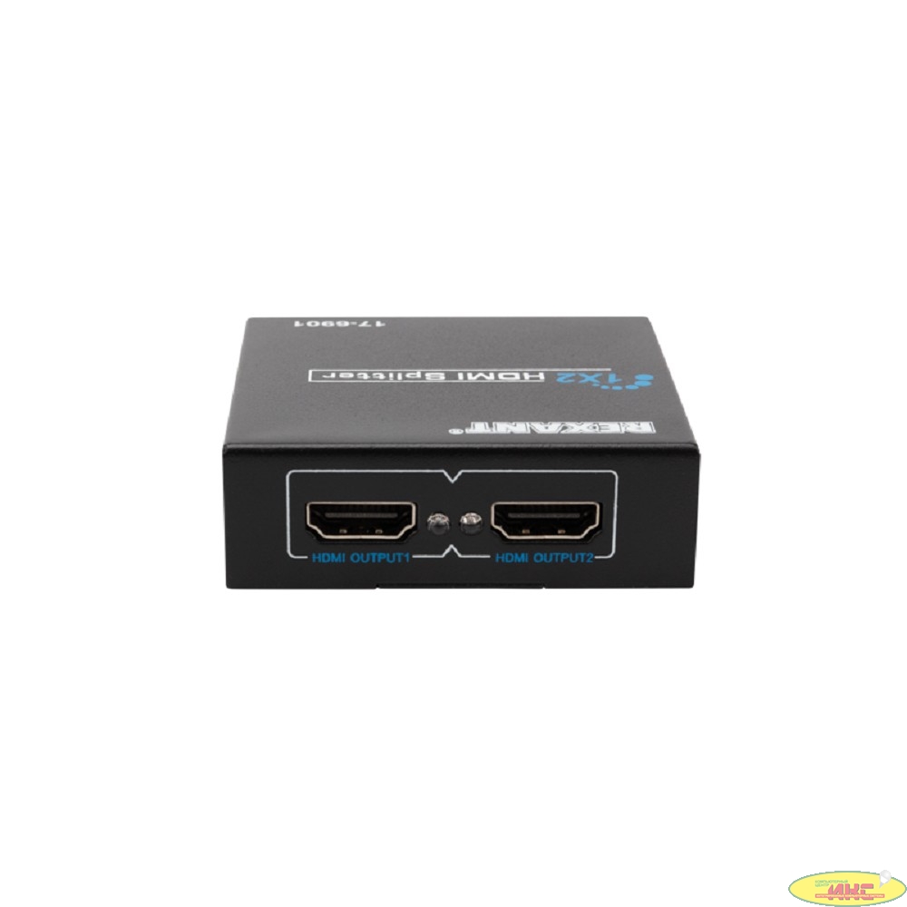 Rexant (17-6901) Делитель гнездо HDMI на 2 гнезда HDMI, металл