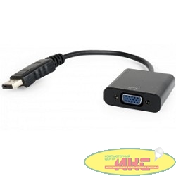 Cablexpert Переходник DisplayPort - VGA A-DPM-VGAF-02, 20M/15F, кабель 15см, пакет