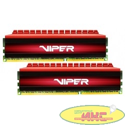 Patriot DDR4 DIMM 16GB Kit 2x8Gb PV416G320C6K {PC4-25600, 3200MHz, CL16, Viper4}