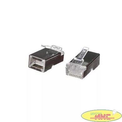 Vcom Коннекторы RJ45 8P8C для FTP кабеля 5 кат. экранированные, VCOM <VNA2230-1/20>(20шт)