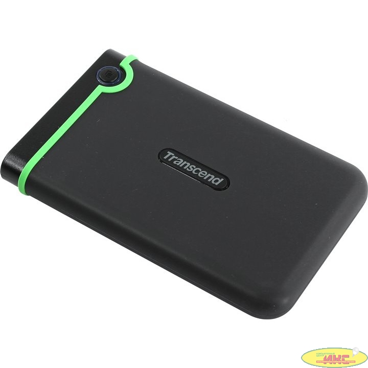 Transcend Portable HDD 2Tb StoreJet TS2TSJ25M3S {USB 3.0, 2.5", black-green}