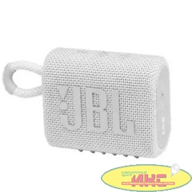 Колонка порт. JBL GO 3 белый 4.2W 1.0 BT (JBLGO3WHT)