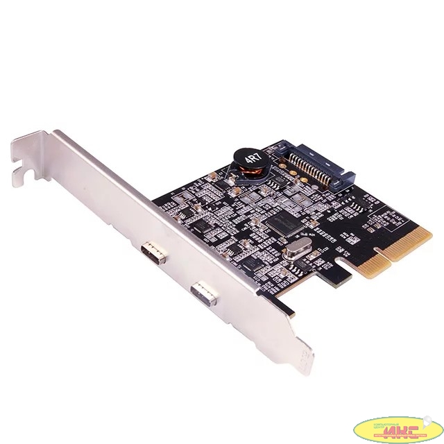 Controller ST-Lab, PCI-E x1, U-1800 2xUSB3.1(C) 10Gbps,+LP bracket, Ret