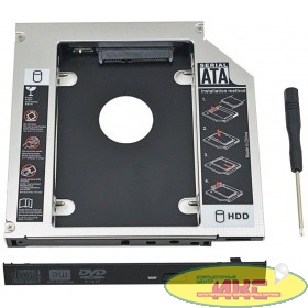 ORIENT Адаптер UHD-2SC9, для 2.5” SATA HDD для установки в SATA отсек оптического привода ноутбука 9.5 мм (30262)