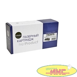 NetProduct TN-2075 Картридж для Brother HL-2030/2040/2070/7010/7420/7820 (NetProduct) NEW, 2,5К