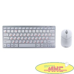 Keyboard Gembird KBS-7001-RU {Wireless, ноутбучн. механизм клавиш 2.4ГГц/10м, мини-приемник- USB}