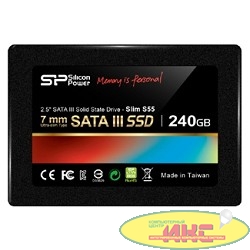 Silicon Power SSD 240Gb S55 SP240GBSS3S55S25 {SATA3.0, 7mm}