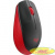 Мышь Logitech M190 красный/черный оптическая (1000dpi) беспроводная USB (2but)