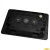 STM IP17 Laptop Cooling (17,3", 2x(125x125), 2x2 LED backlight, Black plastic+metal mesh, 3 types height adjustable ) Black