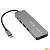 GEMBIRD  Док-станция Type-C 5в1: 3xUSB3.1, PD100W, HDMI, кабель 17см, алюминий (UHB-D1)