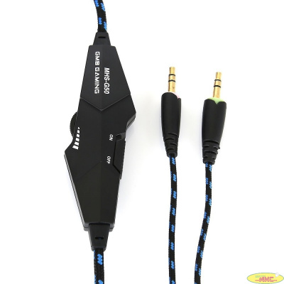 Gembird MHS-G50, код "Survarium", черн/син, рег. громкости, откл. мик, кабель 2.5м					