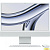 Apple iMac 24 2023 [Z19500023] (КЛАВ.РУС.ГРАВ.) Silver 24" Retina 4.5K {Apple M3 8C CPU 8C GPU/16GB/512GB SSD}
