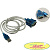 ORIENT Кабель-адаптер  USS-112, USB Am to RS232 DB9M (WCH CH340, поддержка Win 8.x/10), длина 1.2м, крепеж разъема - гайки