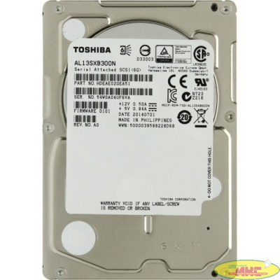 Жесткий диск SAS 300GB Toshiba AL13SXB300N