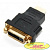 5bites DH1807G Переходник DVI (24+1) F / HDMI M, зол.разъемы