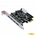 Controller ST-Lab, PCI-E x1, U-1270, 4 ext (USB3.0), Ret