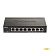 D-Link DGS-1100-08PV2 Настраиваемый коммутатор EasySmart с 8 портами 10/100/1000Base-T с поддержкой PoE 802.3af/802.3at (30 Вт), PoE-бюджет 64 Вт