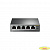 TP-Link TL-SF1005P 5-портовый 10/100 Мбит/с настольный коммутатор с 4 портами PoE SMB