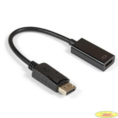 Exegate EX294706RUS Кабель-переходник DisplayPort-HDMI ExeGate EX-DPM-HDMIF-0.1 (20M/19F, 0,1м)