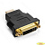 Exegate EX294729RUS Переходник DVI-D-HDMI ExeGate EX-HDMI-DVI-3 (25F/19M, v 1.4b, позолоченные контакты, экран)