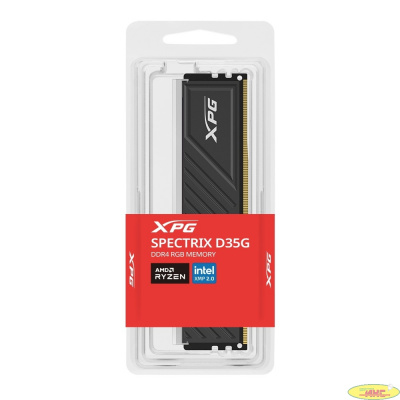 Модуль памяти XPG SPECTRIX D35G 8GB DDR4-3200 AX4U32008G16A-SBKD35G,CL16, 1.35V BLACK ADATA