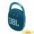 Динамик JBL Портативная акустическая система  JBL CLIP 4, синяя