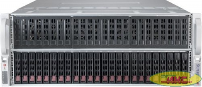 Корпус компьютерный SuperMicro SuperServer 4U X11DPG-OT-CPU Dual Socket P LGA 3647/up to 6TB/11 PCI-E 3.0 x16/1 PCI-E 3.0 x8/Up to 24 Hot-swap 2.5"/2x 10GBase-T/2000W (2+2) Redundant