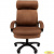 Кресло Chairman Home 505 Россия ткань Т-14 коричневый (черный пластик) (7127987)