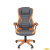 Офисное кресло Chairman   game 22 Россия экопремиум серый/оранжевый (7019435)