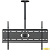 Кронштейн для телевизора Cactus CS-CP04-R черный 37"-70" макс.81.6кг потолочный поворот и наклон
