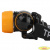Трофи Б0036617 GB-302 Фонарь налобный светодиодный на батарейках яркий 4 режима оранжево-черный