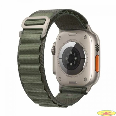 Apple Watch Ultra A2622,  49мм,  титан / зеленый [mqew3ll/a] MQEW3LL/A