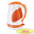 Электрический чайник BBK EK1700P белый/оранжевый