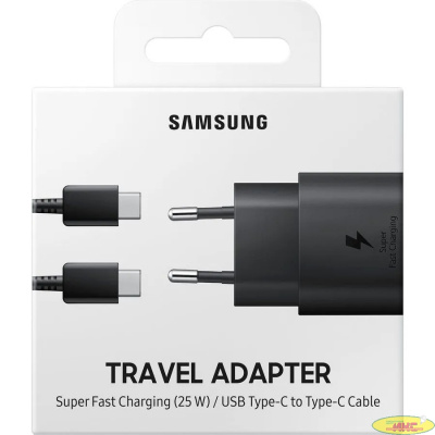 Сетевое зар./устр. Samsung EP-TA800 3A+2.77A+2.25A (PD) USB Type-C универсальное черный (EP-TA800XBEGWW)