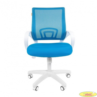 Офисное кресло Chairman    696    Россия    белый пластик TW голубой (7022785)