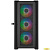 Powercase Alisio Micro X4B V2, Tempered Glass, 4х 120mm ARGB fans, ARGB HUB, чёрный, mATX  (CAMCXB-A4)