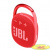 Динамик JBL Портативная акустическая система  JBL CLIP 4, красная